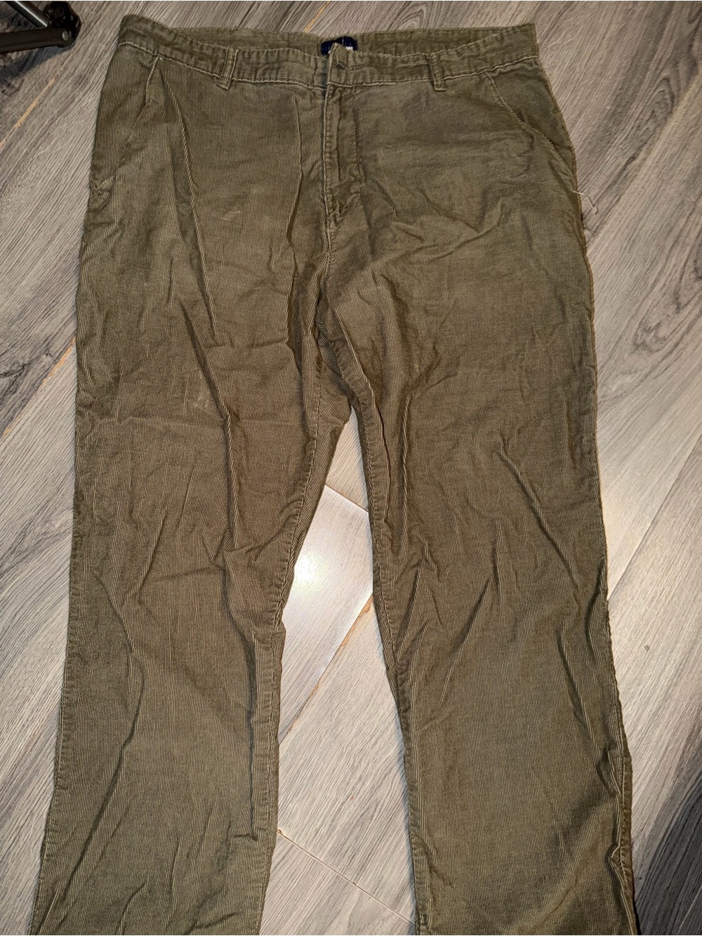 Basic Editions Olive Corduroy Men’s Pants